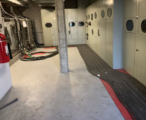 Cable and electrical room